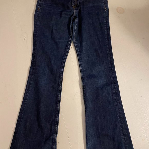 Seven7 Denim - Seven Jeans Classic Flare Bootcut Womens' Size 31 TALL Low-Rise Ships Fast!